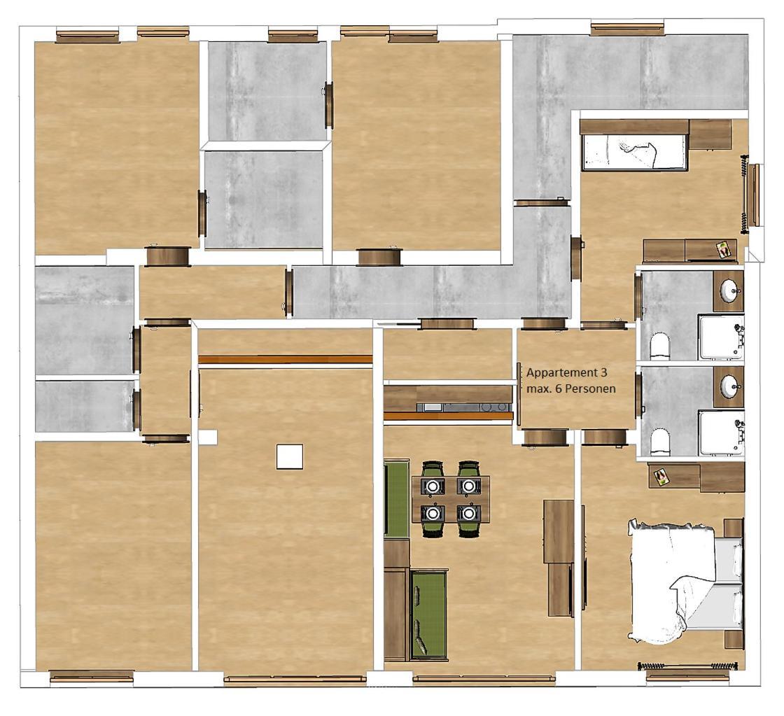 Appartements Alpin Saalbach-Hinterglemm Pokój zdjęcie